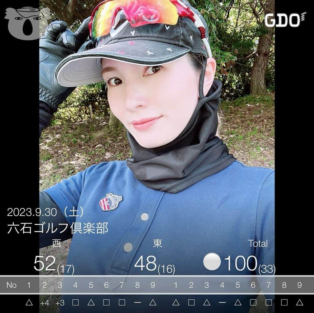 中田有美さんのインスタグラム写真 - (中田有美Instagram)「9月の最終日は 久々の六石ゴルフでラウンド🏌️‍♀️  最近レギュラーでも 100切れるかのスコアで まわれて嬉しい☺️  あとはチョロをなくすだけだ🙌🏻  #ゴルフスコア記録 #東海ゴルファー #六石ゴルフ倶楽部  #ゴルフ女子」10月2日 9時51分 - yumi_5287