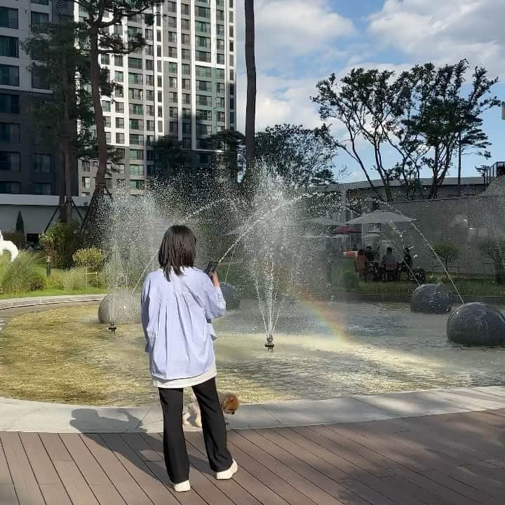 ガビンのインスタグラム：「🌈🌈🌈」