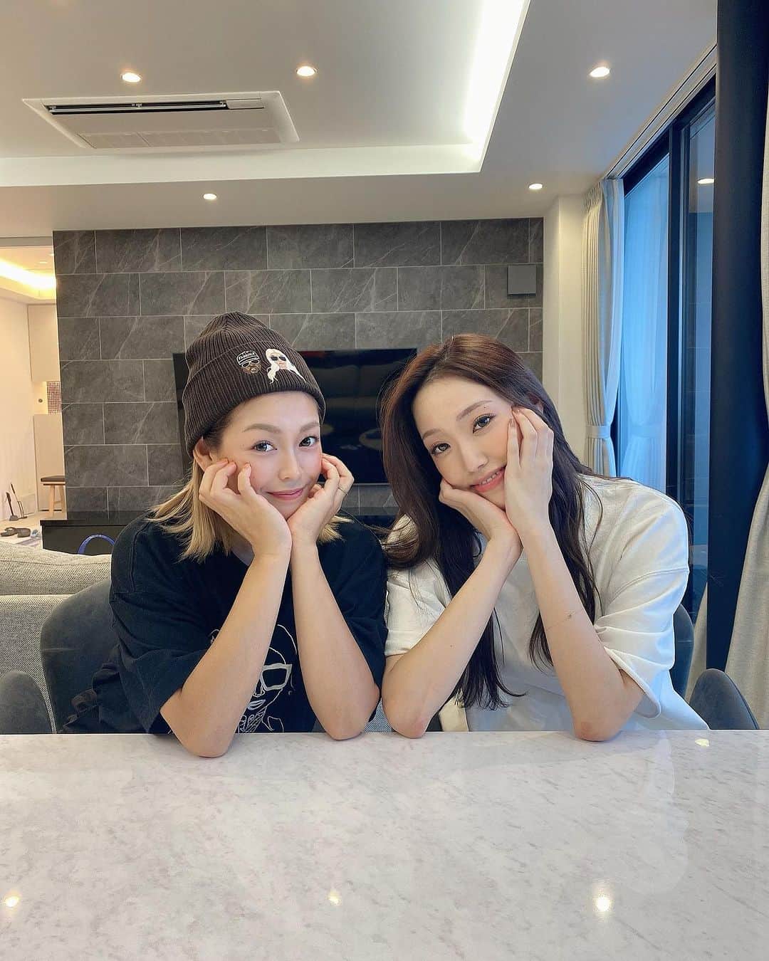 あゆのインスタグラム：「. mother friend🧡❤️」