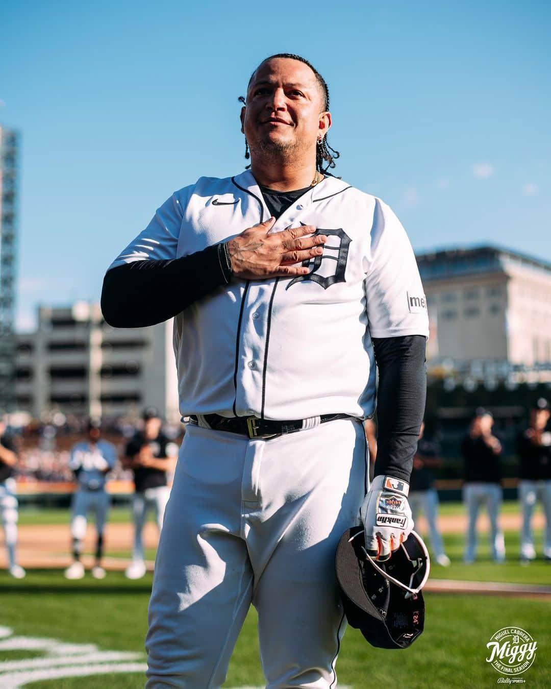 デトロイト・タイガースのインスタグラム：「From our heart and soul, good night and good luck. #GraciasMiggy」