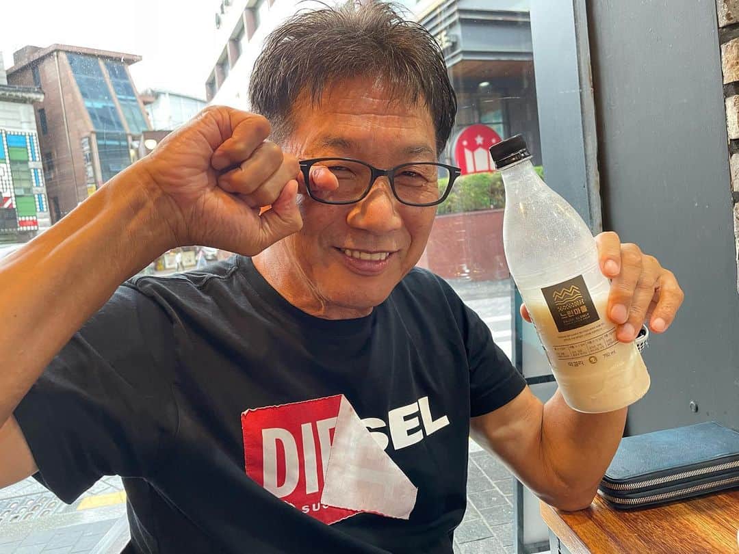 高橋慶彦のインスタグラム：「この前は久しぶりの韓国旅行でした」