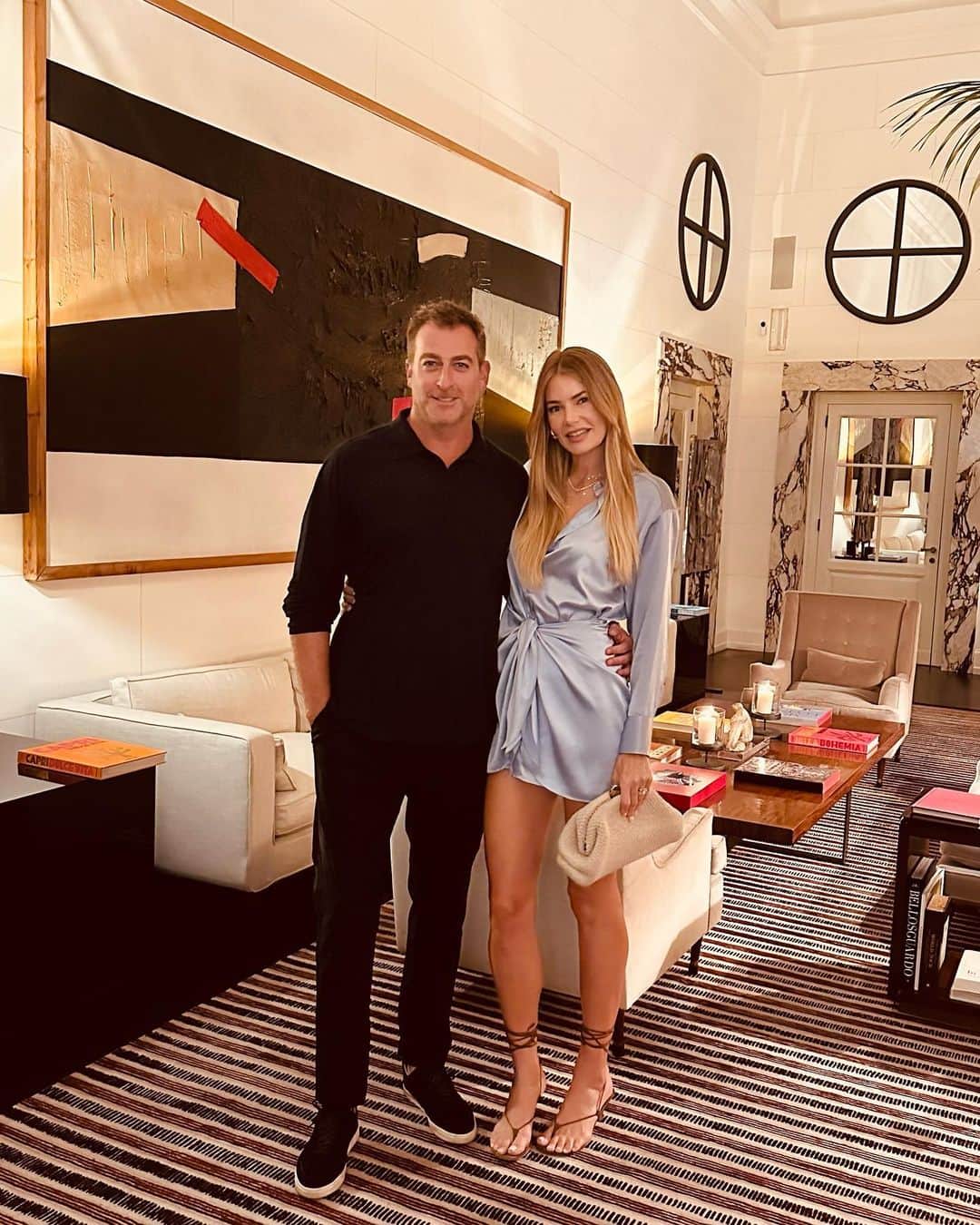 トリ・プラバーのインスタグラム：「When in Rome…. It’s crazy what a little Italy can do for the soul🤍 @markbirnbaum」