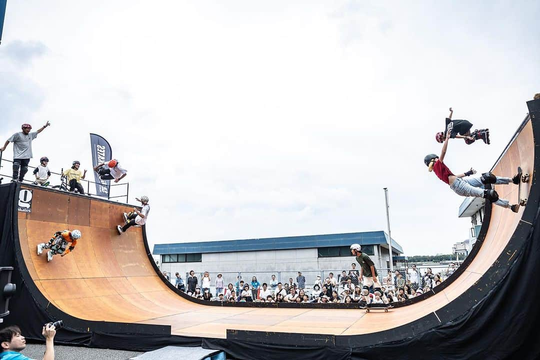 安床武士さんのインスタグラム写真 - (安床武士Instagram)「Team @goodskates_inc vert demo at KAITAISAI🔥 I really enjoyed skate with… @rui09  @junomatsuoka  @kyappy87  @famk32  @yoshiki130130  @hirotaka0120  @asahikaihara  @haruhi_gram  @takuto.yamamoto624   DJ @tankeke023 🙏  兵庫県スポーツ協会様が主催する海体祭でのハーフパイプショーケース！ メンバーの滑りもすごく良くて刺激もらいまくりで楽しかったです🔥 これから更に盛り上がっていく事間違いないかと！ @team_hyogo 様ありがとうございました！  Photo by @satoshi.saijo .  #goodskates #gスケートパーク #undercoverwheels #rollerblading #blading #inlineskate #roller #rollerfreestyle #インラインスケート #ローラーブレード #ローラーフリースタイル #takeshiyasutoko #安床武士 #vert #usdskates #usdaeon #aeon68 #yasutokoaeon #海体祭」10月2日 14時42分 - takeshiyasutoko