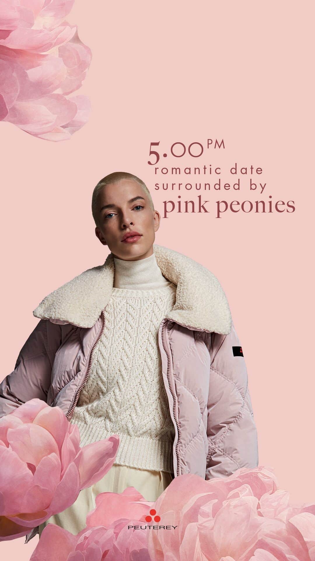 のインスタグラム：「New adventures come to life among the giant petals, some of them even become love stories. #DreamProof #PeutereyAttitude #PeutereyFW23 #FW23」