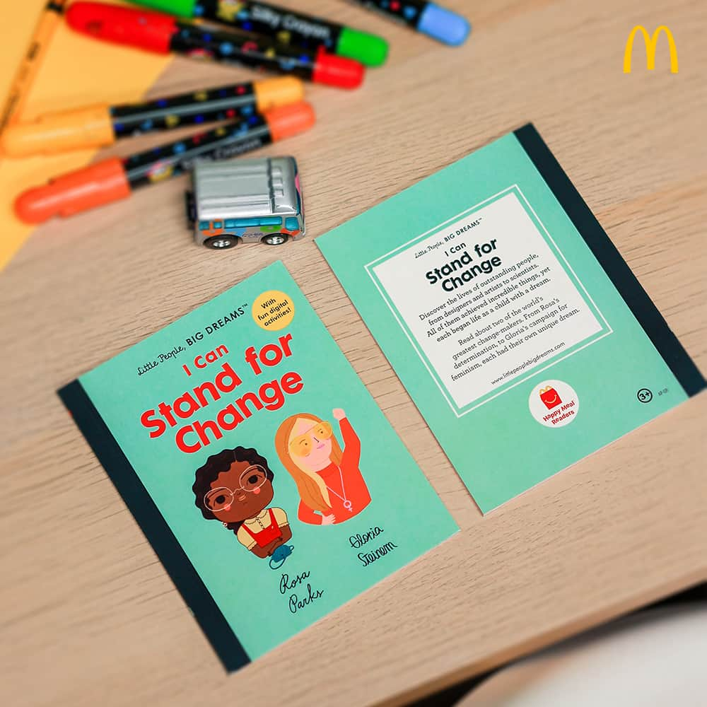 McDonald's Philippinesさんのインスタグラム写真 - (McDonald's PhilippinesInstagram)「Can you imagine your kids standing for change? 👏🏼Inspire them to become little advocates for the better, with our Happy Meal Readers book.  Order na via McDelivery.」10月2日 16時00分 - mcdo_ph