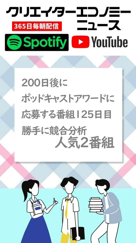 Yoshihiko Yoshidaのインスタグラム：「どうすればいいんだろう・・・有名番組に負けないサムネイル作り、200日後にポッドキャストアワードに応募する番組125日目  #ジャパンポッドキャストアワード #JAPANPODCASTAWARD #ジャパンポッドキャストアワード2024 #ポッドキャスト番組 #野村高文 #ベンチマーク #競合分析 #フリーランス #fyp #運営大好き #アイノカタチ #greeeen」