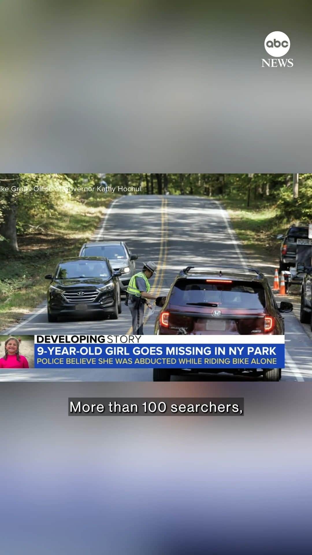 ABC Newsのインスタグラム：「"They came here to just have an ordinary time... but instead, the day turned into every parent's nightmare."  An Amber Alert has been issued for a 9-year-old girl who police say may have been abducted from a New York state park.  Read more at the link in bio.」