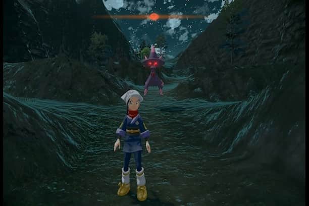 のインスタグラム：「Mismagius is a great running coach! 🏃#PokemonTogether #Pokeween」