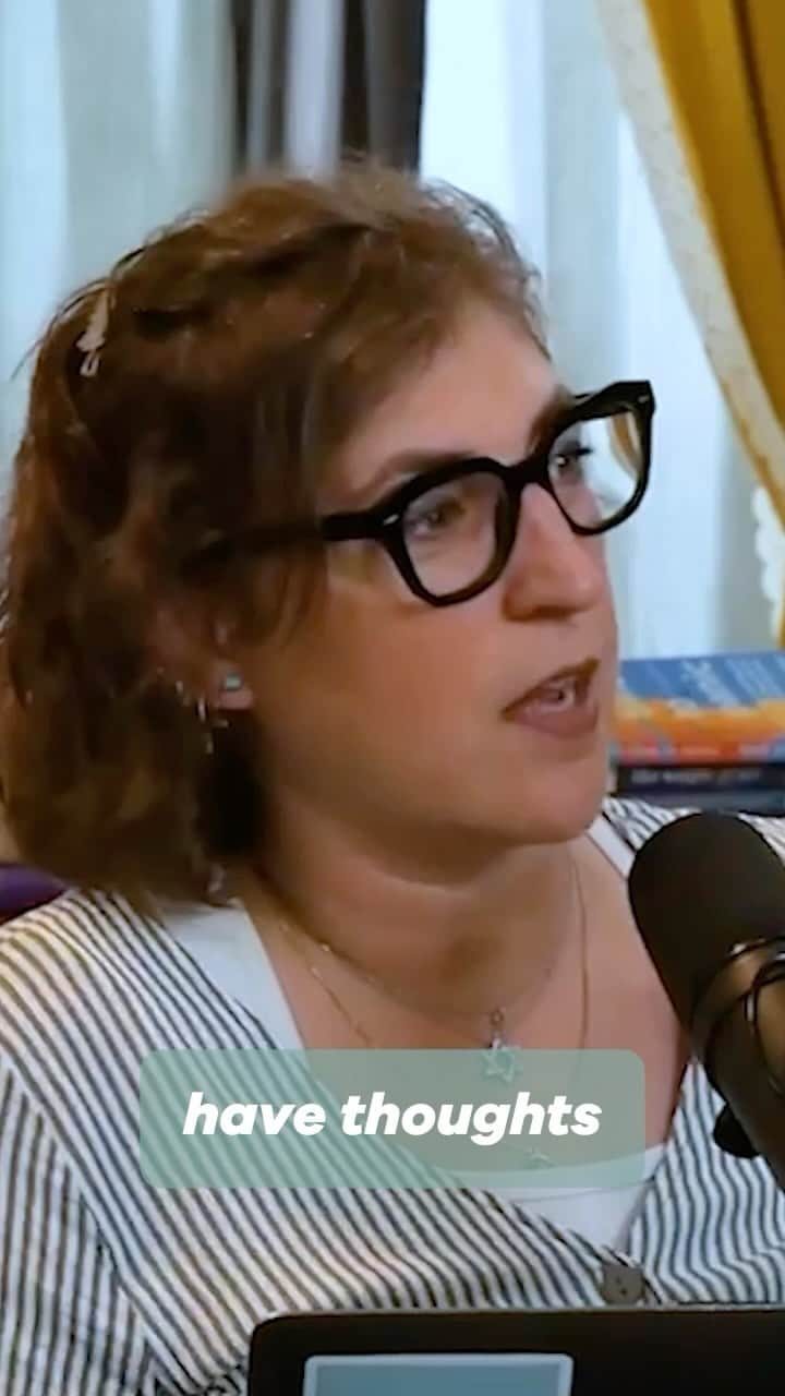 メイム・ビアリクのインスタグラム：「Our #BialikBreakdown episode with Ben Stiller is now streaming!▶️Click the link in our bio for the full episode. 🧠💥 @BenStiller  #mayimbialik #mentalhealthpodcast #podcasts #BenStiller」