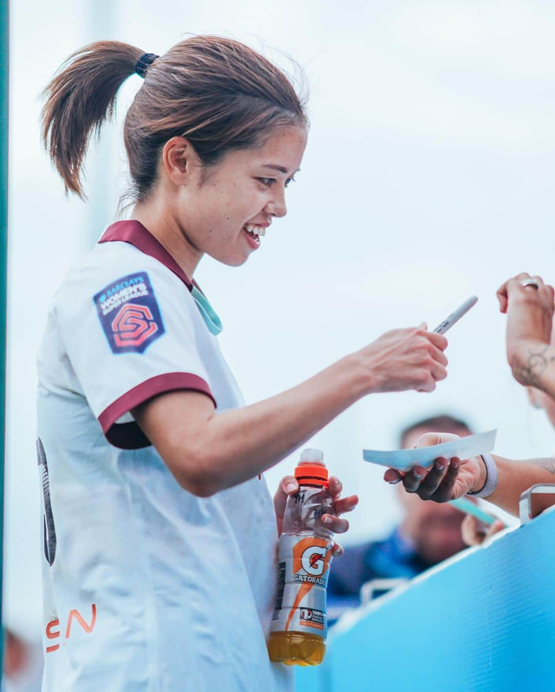 長谷川唯さんのインスタグラム写真 - (長谷川唯Instagram)「🇬🇧  Start of @barclayswsl 23/24 ⚽️💙 Happy to win and see all our fans! Thank you for your support 🫶✨」10月3日 2時39分 - yui___hasegawa