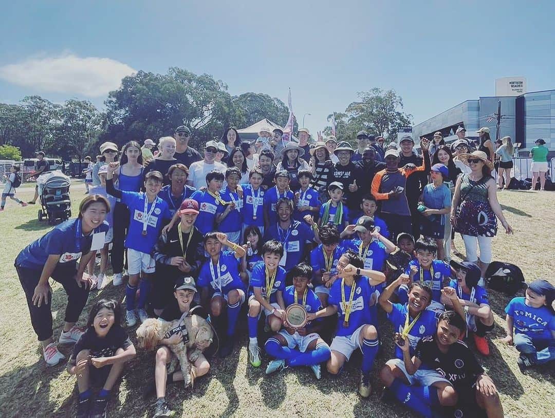 中村駿太さんのインスタグラム写真 - (中村駿太Instagram)「@matefc_australia  @sydneyinternationalcup   It was a wonderful 4 days⚽️  Thank you for all your support!!  Well done MATE FC🇯🇵  子供たちに素晴らしいものを見せてもらいました🥹  みんなかっこよかったぞ！！  保護者の方含め、たくさんのサポート本当にありがとうございました!!  そして貴重な経験をさせて頂き、本当にありがとうございました🙏 @yuzo.tashiro  @kyusyudanji.takao  @aus_junfujii  #MATE FC #シドニー #sydney」10月2日 18時21分 - shunta__nakamura