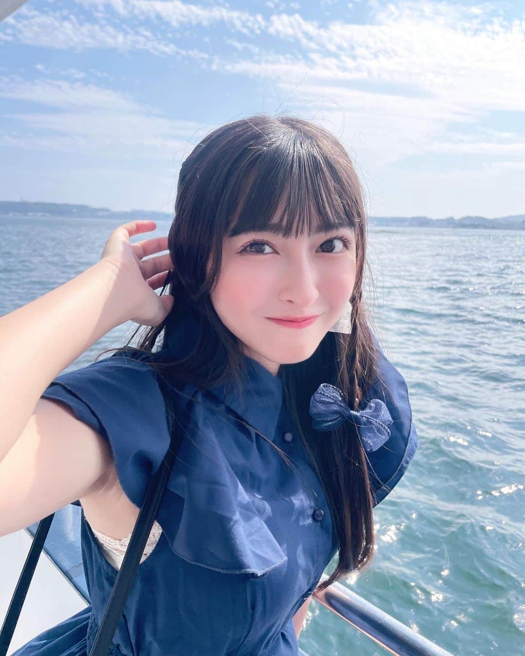 竹内月音さんのインスタグラム写真 - (竹内月音Instagram)「🐳🐬♡ お洋服とリボン合わせたの！可愛くない〜？😽😽」10月2日 18時48分 - takeuchi_tsukine