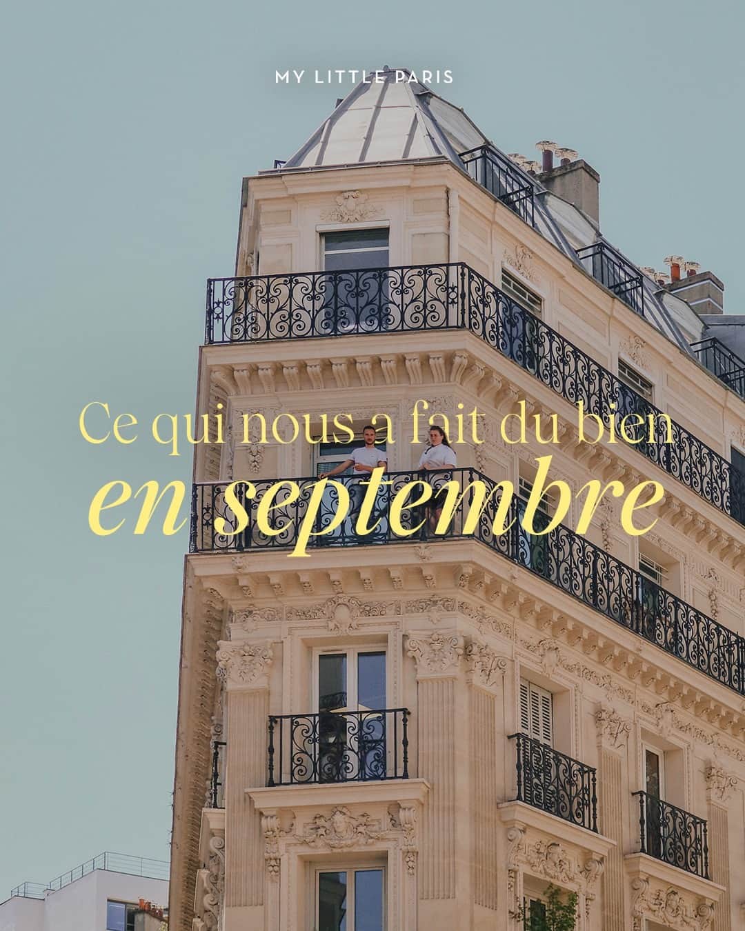 My Little Parisのインスタグラム：「Et si on adoucissait le retour des vacances ? Un été prolongée, le retour du brouhaha en terrasse et un nouveau musée à dévorer : il y a pas à dire, septembre était chouette.  🇬🇧: How about sweetening the return of the vacations? An extended summer, the return of the terrace hubbub and a new museum to devour: there's no denying it, September was great.  (📸: @infiniteivresse , @thesocialfood , @paris_maville , Patrick Jacob/opale.photo, Fabrice Gaboriau)」