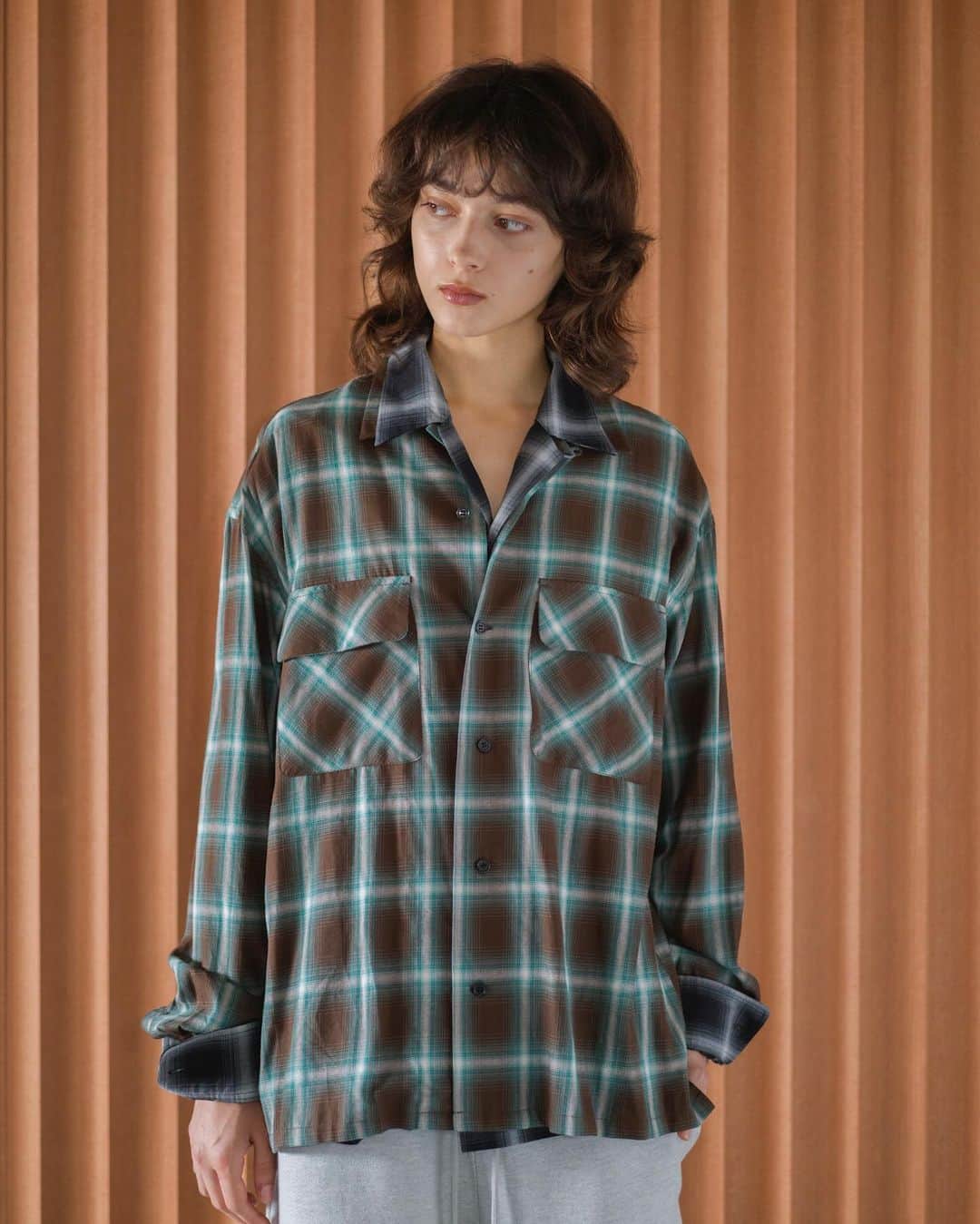 WEGOスタッフスナップさんのインスタグラム写真 - (WEGOスタッフスナップInstagram)「ㅤㅤㅤㅤㅤㅤㅤㅤㅤㅤㅤ ▪︎ombre check shirt ¥4,399(tax in) color:green check/black check size:M/L  _ #THESTANDARD #ザスタンダード」10月4日 10時00分 - thestandard_official_