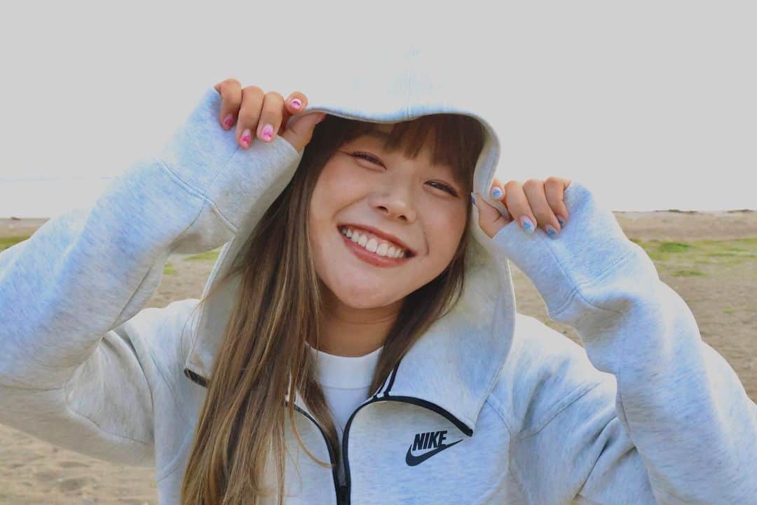 吉田有里のインスタグラム：「フリー（ス）タイルで行こう。👟✔︎  ACGシリーズもお気にです🍓  🍁@niketokyo  @nikesportswear🍁」