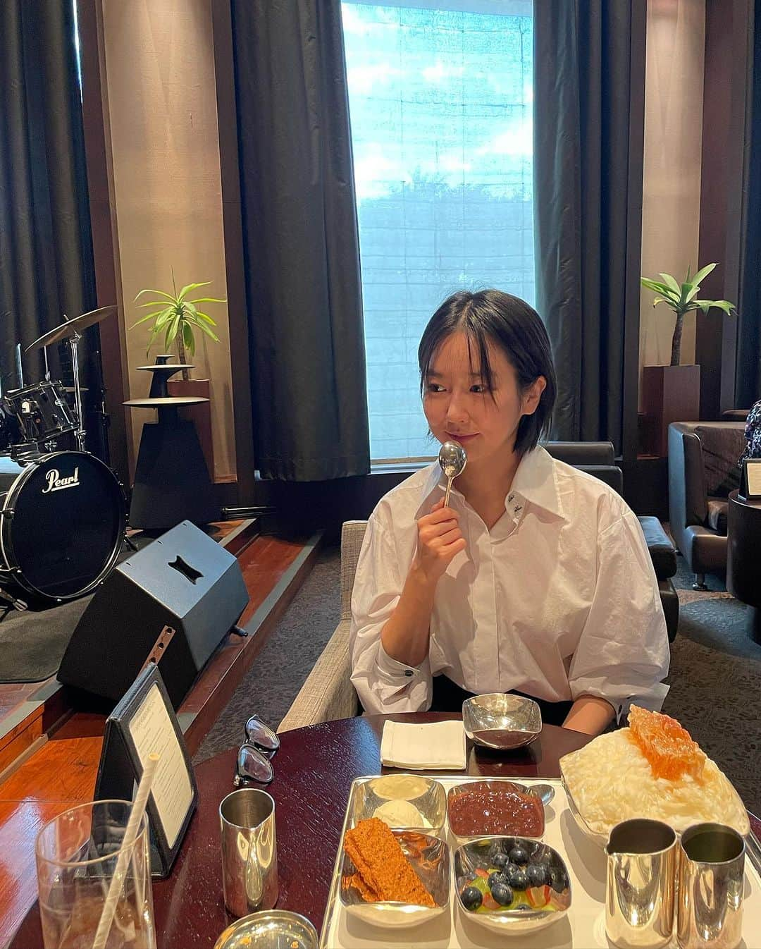 アン・ミナさんのインスタグラム写真 - (アン・ミナInstagram)「보름달 같은 내얼굴🥳🎉🍯🎂」10月2日 20時08分 - mina_an_and_only