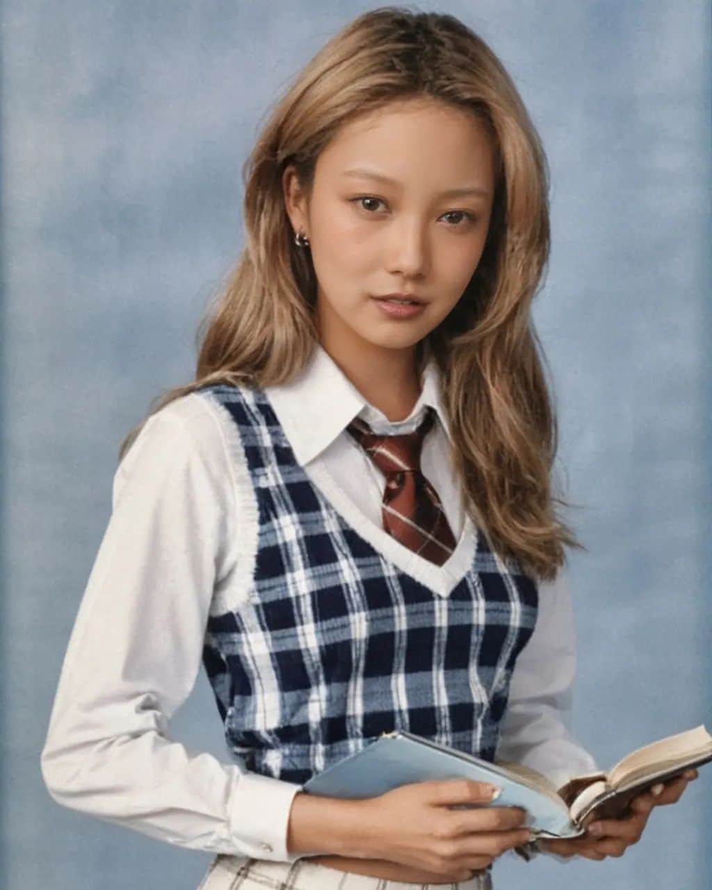 小林レイミさんのインスタグラム写真 - (小林レイミInstagram)「ほぼ似てなくて載せれるのないよ！と思ったけど小さく見ると雰囲気ある発見👀 #에픽 #aiyearbook」10月2日 20時25分 - _reimi._____