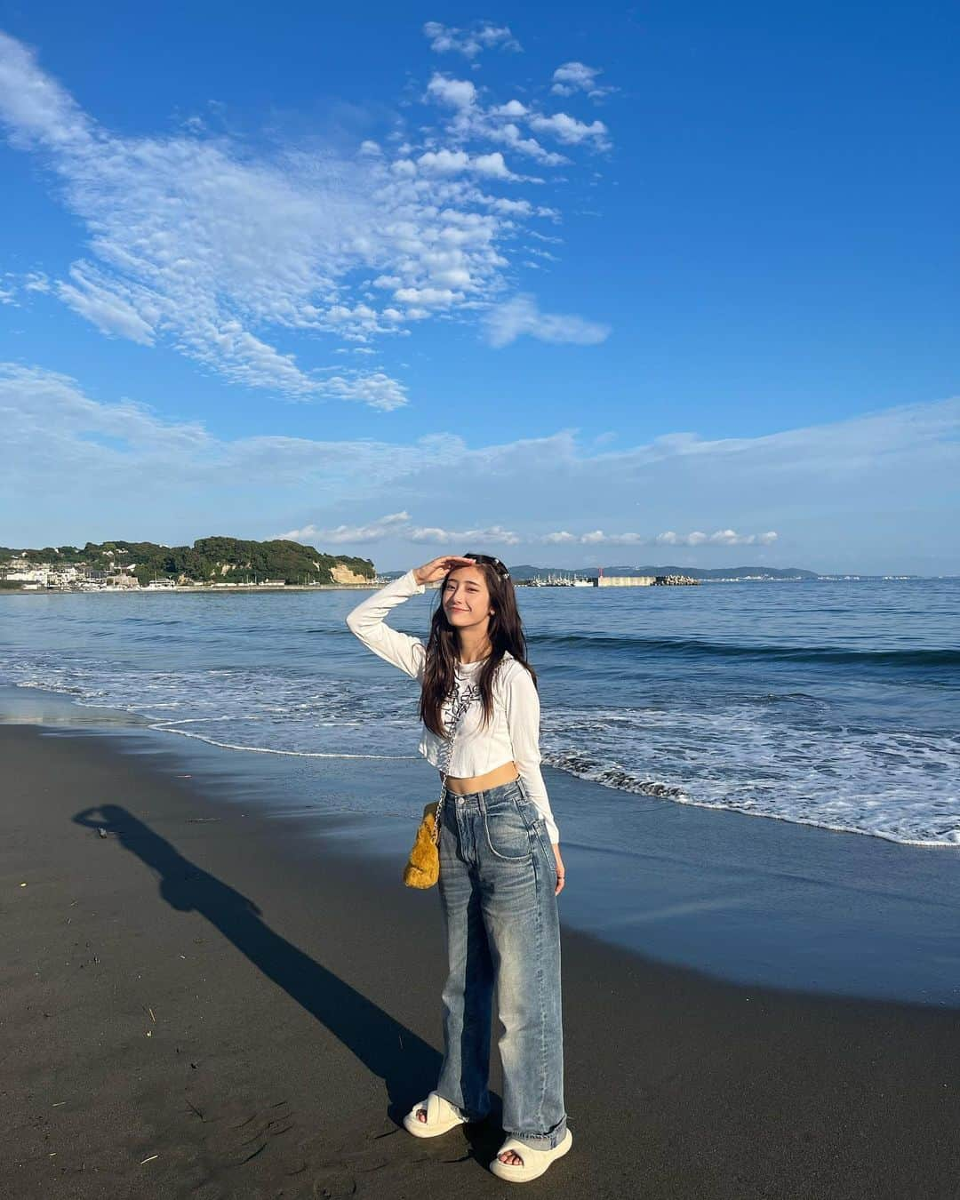 大西陽羽さんのインスタグラム写真 - (大西陽羽Instagram)「江ノ島🏝‎🤍」10月2日 20時25分 - 0024_aki