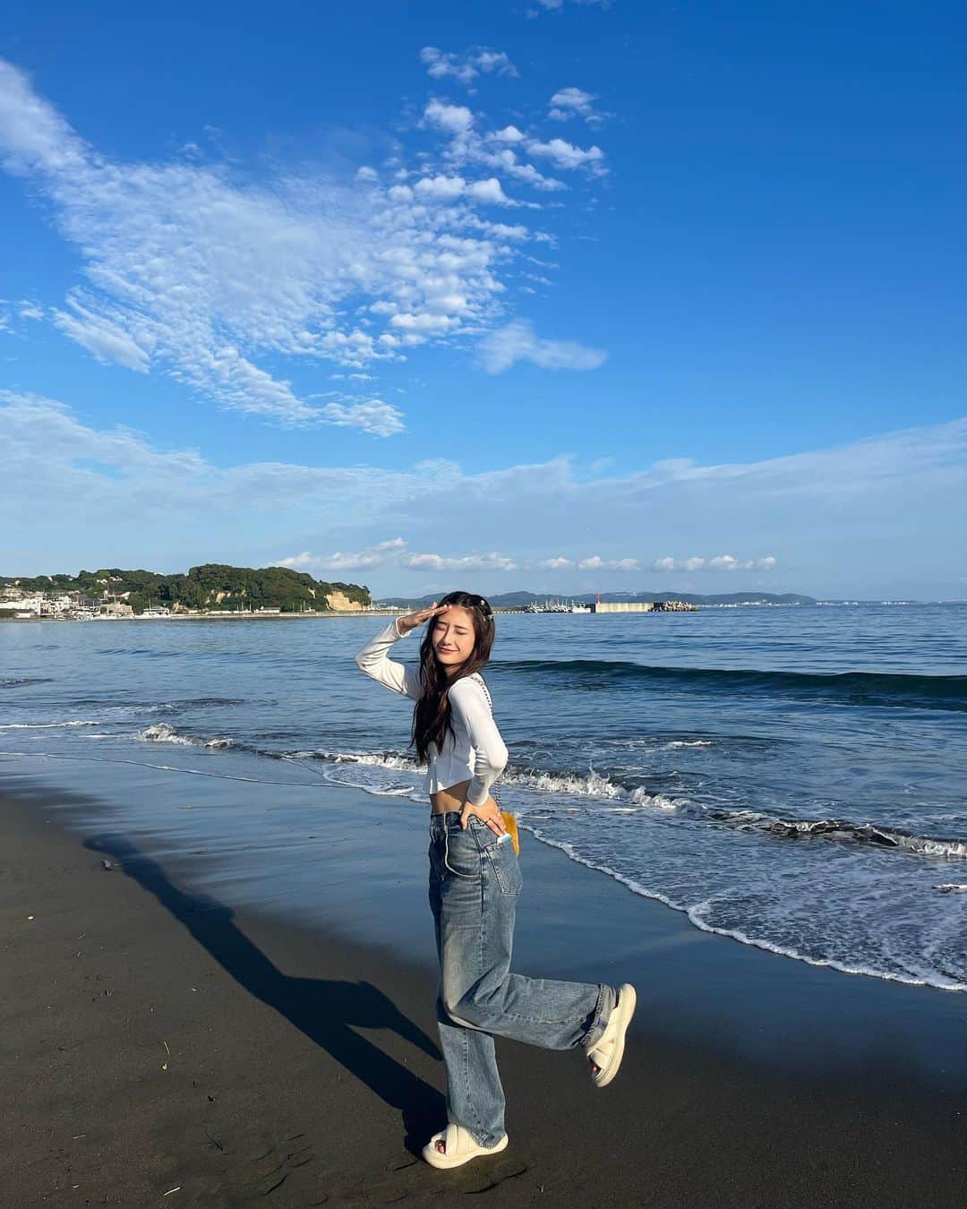 大西陽羽さんのインスタグラム写真 - (大西陽羽Instagram)「江ノ島🏝‎🤍」10月2日 20時25分 - 0024_aki