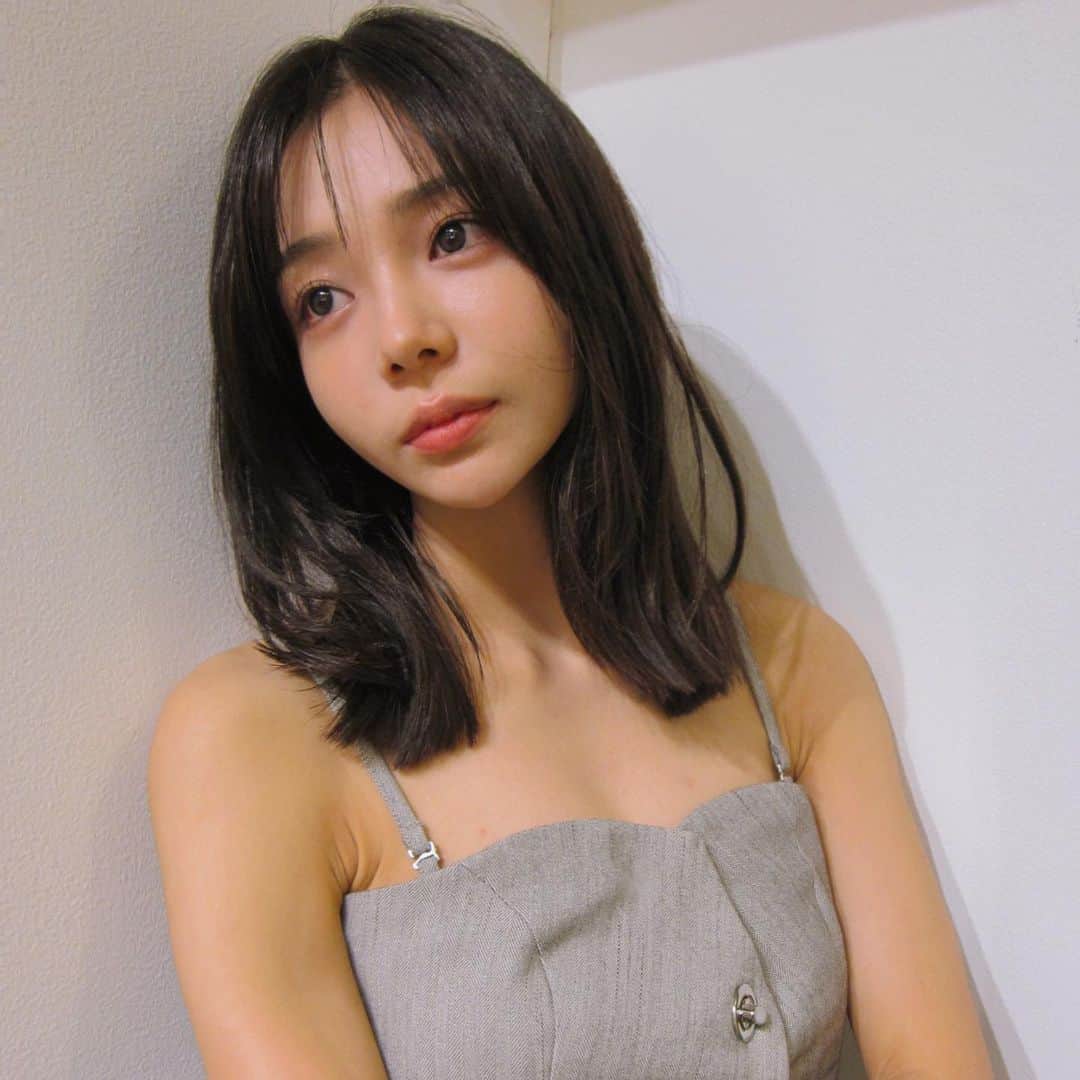 金田和樹のインスタグラム：「柔らかいミディアムヘアに♡」