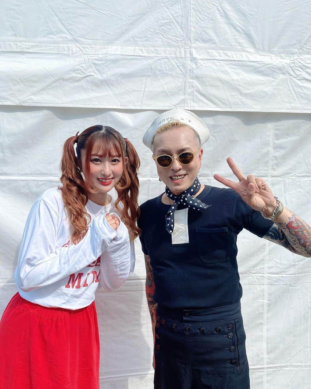 のインスタグラム：「いつも優しくかっこいい エディさん🖤  #mad3 #ギターヒーロー #ビスキャッツ #biscats #thebiscats #ロッキンクルージン #rockincruisin  #福岡 #fukuoka #古賀グリーンパーク」