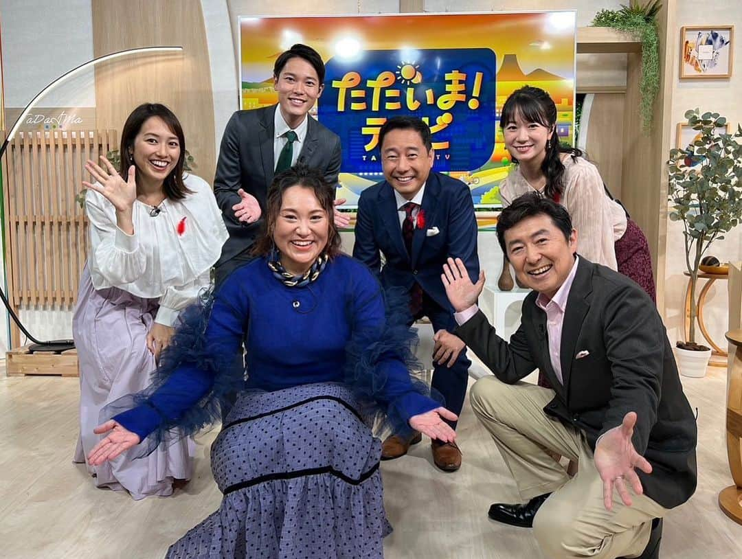 松下翔太郎のインスタグラム：「・ ・ 今日から #ただいまテレビ がリニューアル！ 月曜日のゲストは、バービーさんと笠井信輔アナです😊  私は月〜水のニュースを担当させて頂きます🙇‍♂️ 明日からもよろしくお願い致します！  またバービーさんと一緒にお仕事をさせて頂けるのが嬉しいリニューアル初日でした☺️  #バービー さん #笠井信輔 アナ #テレビ静岡#テレしず#アナウンサー」