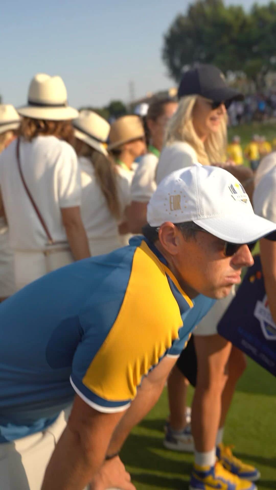 ローリー・マキロイのインスタグラム：「What this win means 🇪🇺  #RyderCup #TeamEurope」