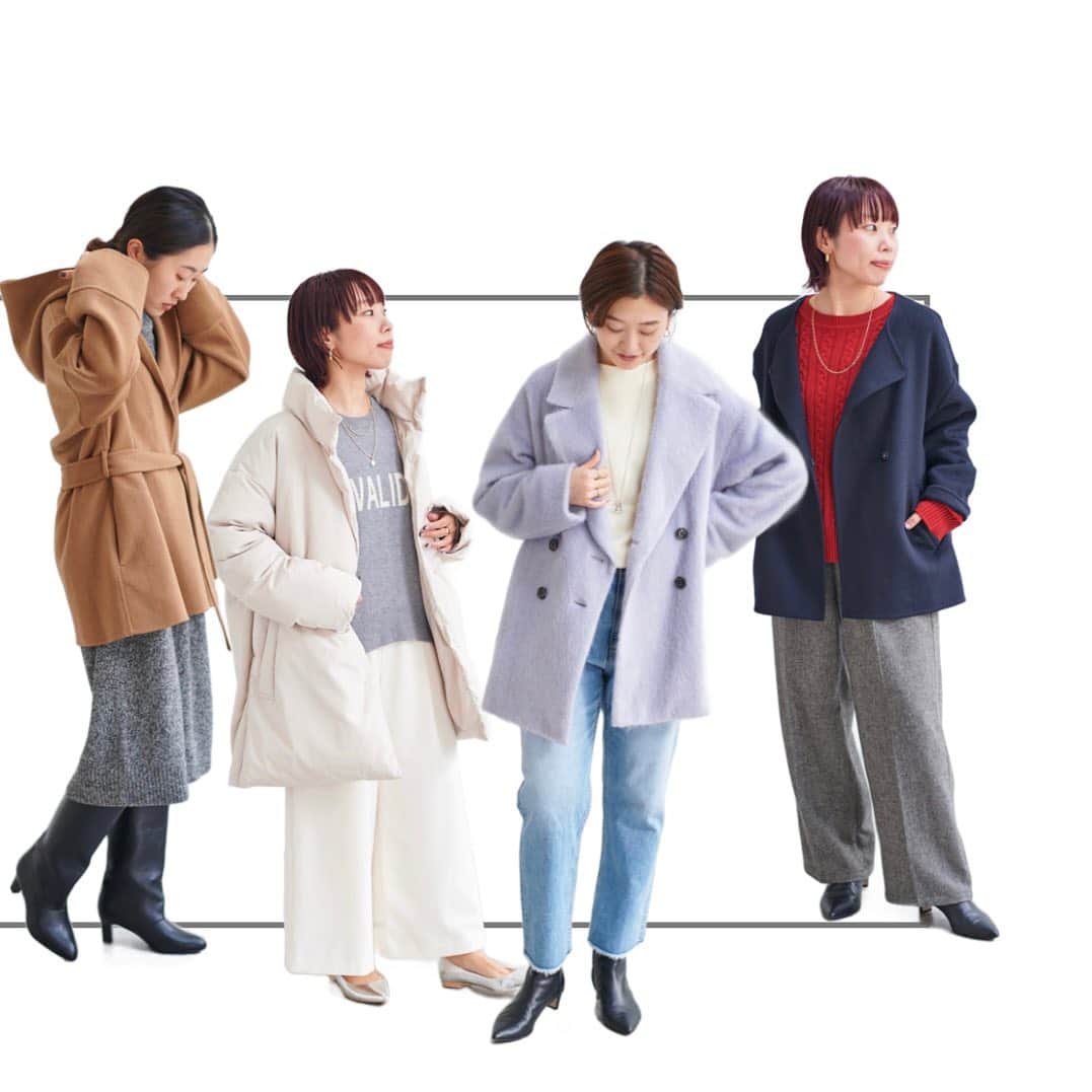 le. coeur blancのインスタグラム：「.  ［ 𝗢𝘂𝘁𝗲𝗿 𝗖𝗼𝗹𝗹𝗲𝗰𝘁𝗶𝗼𝗻 ］ ⁡ 今年登場する冬アウターから 12アイテムをずらりとご紹介します◎ ⁡ 様々な素材感やシルエットからチェックして あなた好みのアウターを見つけてくださいね🧥 ⁡ ⁡ | item | ⁡ ☑︎ 1/12 リバーノーカラーショートコート ¥24,200 no. 3038073501 shop : 10/4(水)入荷予定 online store : 予約販売中 ⁡ ⁡ ☑︎ 2/12 リバーフードミドルコート ¥26,400 no. 3038073502 shop : 10/4(水)入荷予定 online store : 予約販売中 ⁡ ⁡ ☑︎ 3/12 シャギーダブルテーラーコート ¥28,600 no. 3038073506 shop : 11月上旬頃入荷予定 online store : 予約販売中 ⁡ ⁡ ︎☑︎ 4/12 サイドスリットスタンドカラーダウン ¥25,300 no. 3038075805 shop : 10/27(金)入荷予定 online store : 予約販売中 ⁡ ⁡ _____________________ < 𝗶𝗻𝘀𝘁𝗮 𝗹𝗶𝘃𝗲 𝘀𝗰𝗵𝗲𝗱𝘂𝗹𝗲 > 10/6(金)、10/13(金)、10/20(金)、10/24(火) ⁡ ※日時は変更になる場合もございます。 　詳しくは前日のストーリーズでお知らせします。 ⁡ ⁡ ⁡ ⁡ ⁡ ⁡ ⁡ ⁡ ⁡ ⁡ ⁡ ⁡ ⁡ ⁡ ⁡ ⁡ ⁡ ⁡ ⁡ ⁡ ⁡ ⁡ ⁡ #lecoeurblanc #ルクールブラン #le_23aw #autumn #winter #le_web #coat #outer #outercollection #冬アウター #冬コート #アウター #コート #ショートコート #ウールコート #ノーカラーコート #フードコート #シャギーコート #ダウン #ダウンコート」