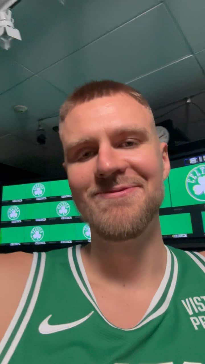 ボストン・セルティックスのインスタグラム：「Let’s get to work 🦄☘️」