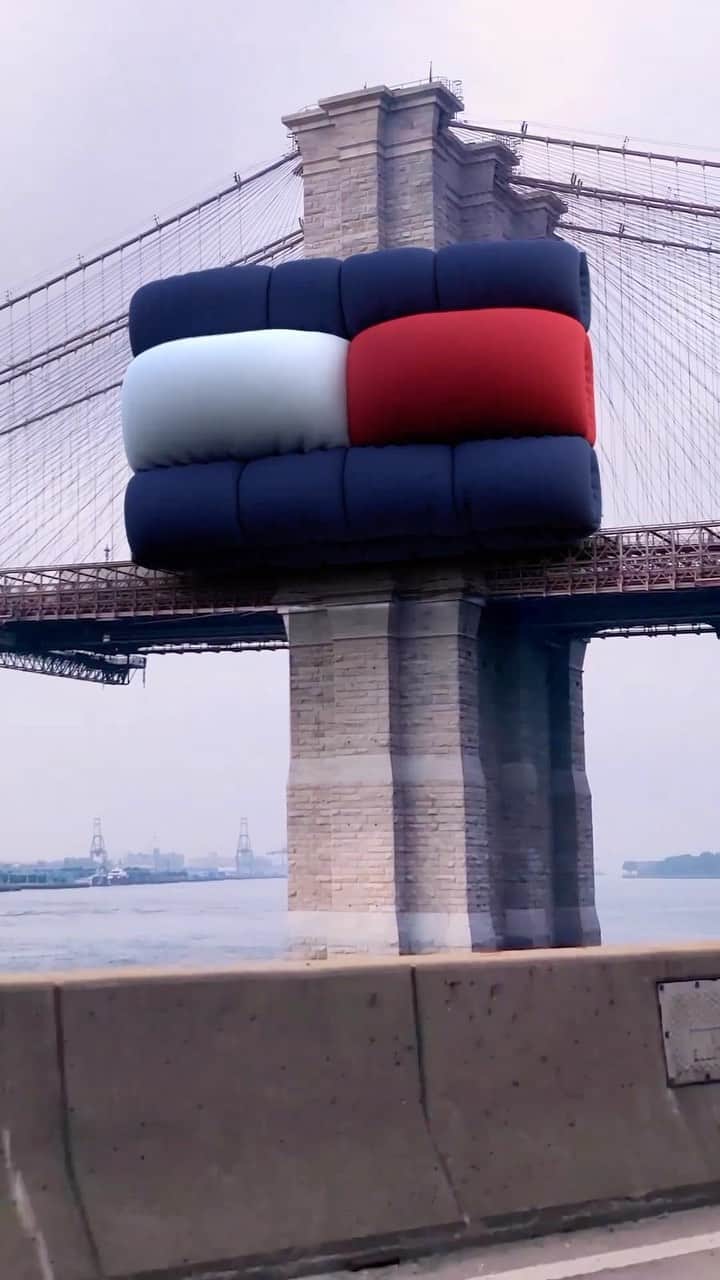 Tommy Hilfigerのインスタグラム：「The Tommy flag, but not as you know it…」