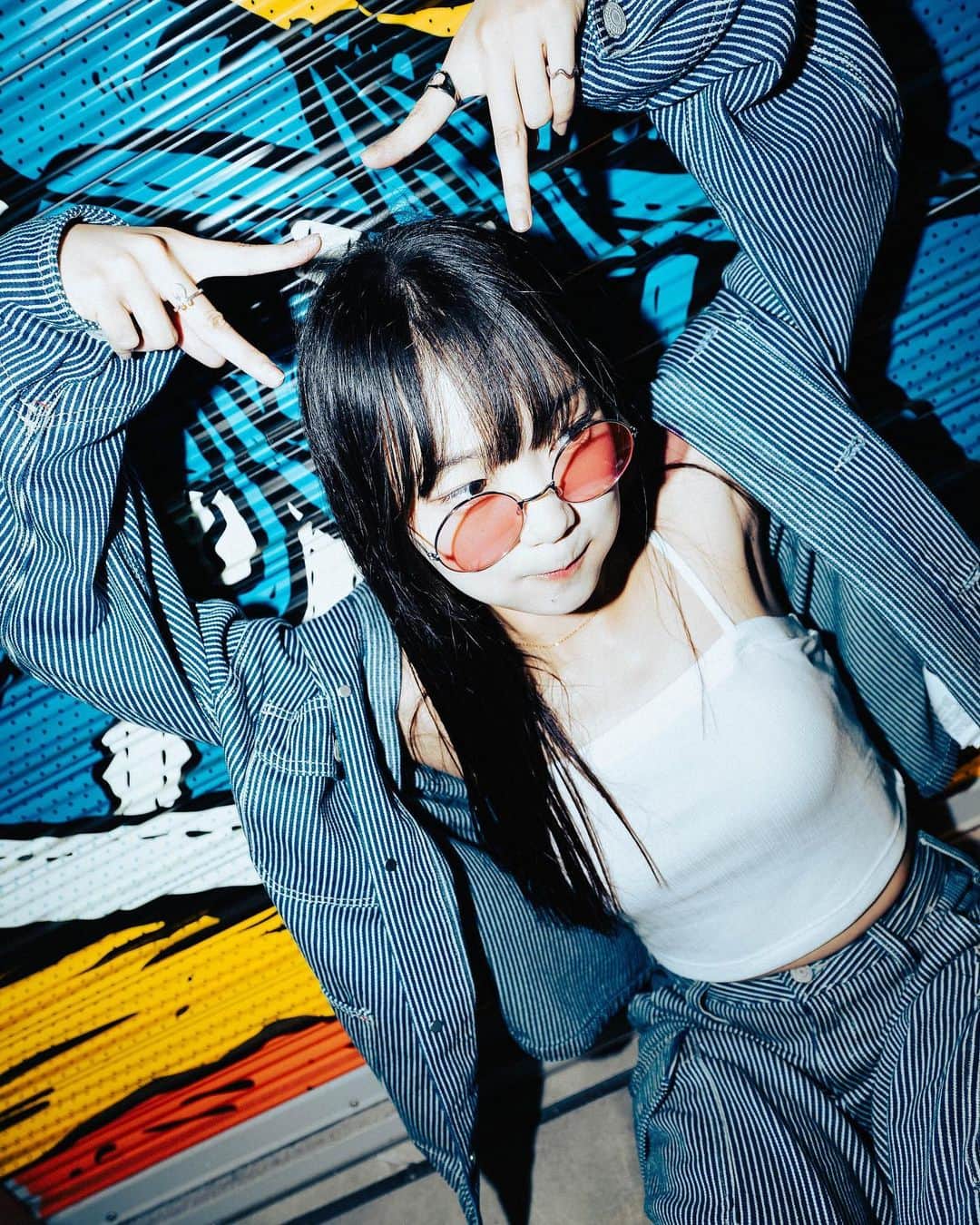 のインスタグラム：「今日は早朝からお仕事頑張ったー！ いい天気でのどかな撮影でした☺️  もういい加減普通の大人しい雪見に戻れって？ いい写真いっぱいあったから見て欲しくて！笑 安心して、もうすぐ載せきったら戻るから😂   #ポートレート  #portrait  #作品撮り  #原宿  #HARAJUKU」