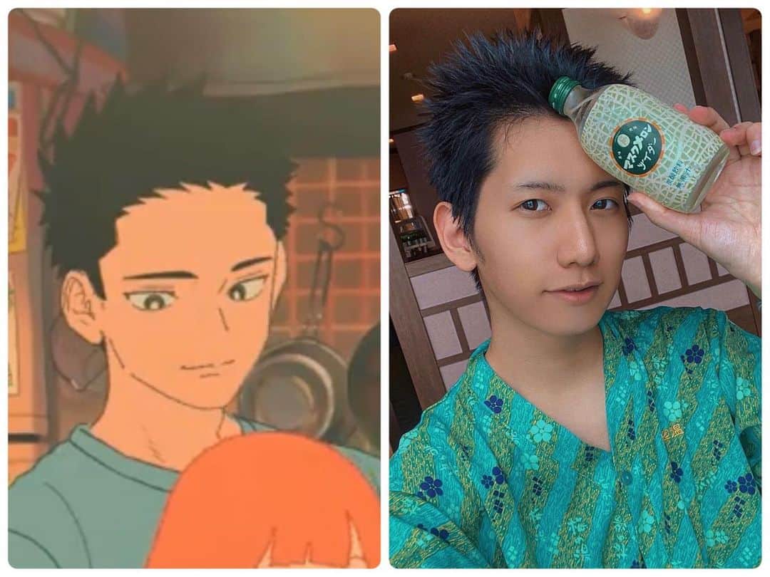 のインスタグラム：「ショタび、マクドナルドの兄ちゃん実写化そのままいけます。  The man in the McDonald's animated commercial can be live-action by me. (Everyday appearance)」