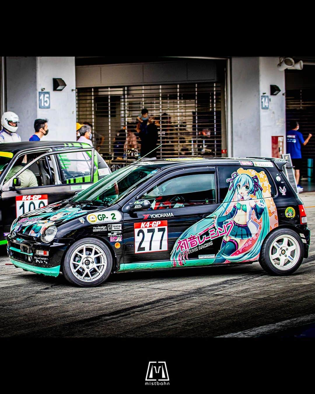 mistbahnさんのインスタグラム写真 - (mistbahnInstagram)「_ Hatsune Racing Honda JA4 TODAY _ 🚗: @satoshi_suzuki_official 📷: @mistbahn _ Shot on Aug-16 2022 🏁 "K4-GP FUJI 10hours Endurance race" at Fuji International Speedway. _ JP) 2022年8月16日 富士スピードウェイ開催「K4-GP 10H耐久 2022」で撮影。 _ _ #k4gp #軽耐久 #k4gp2022 #k4gp10h #fujispeedway #fujiinternationalspeedway #fsw #fisco #富士スピードウェイ #kcar #keicar #軽自動車 #hatsune_racing #hatsuneracing #初音レーシング #初音ミク #hondatoday #ホンダトゥデイ #ja4 #ja4today #ツデー #honda #e07a #mtrec #hondasontrack #wedssport #tc005 #rays #te37」10月2日 22時28分 - mistbahn