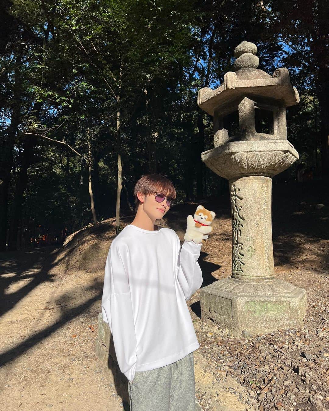 増子敦貴さんのインスタグラム写真 - (増子敦貴Instagram)「京都観光。あ、マサルもいます  #京都 #増子敦貴 #GENIC」10月2日 22時32分 - atsuki_mashiko