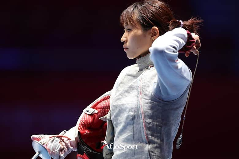 東晟良のインスタグラム：「Asian games in China 2023 🇨🇳🤺 個人6位、団体3位🥉  2回目のアジア大会、前大会より良い結果で終わることができませんでした…🥲 12月から始まるワールドカップに向けてこれから準備していきます！  これからも応援よろしくお願いします！  Credit:@aflosport」