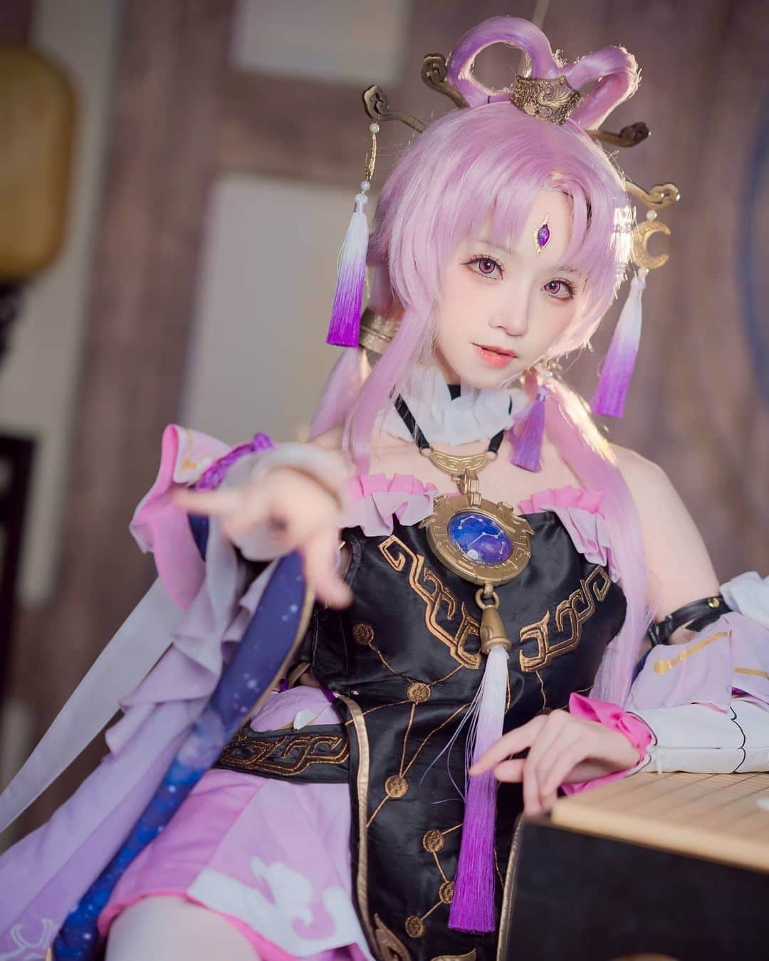 綺太郎のインスタグラム：「#符玄 #崩坏星穹铁道  #崩壊スターレイル  将軍😡」