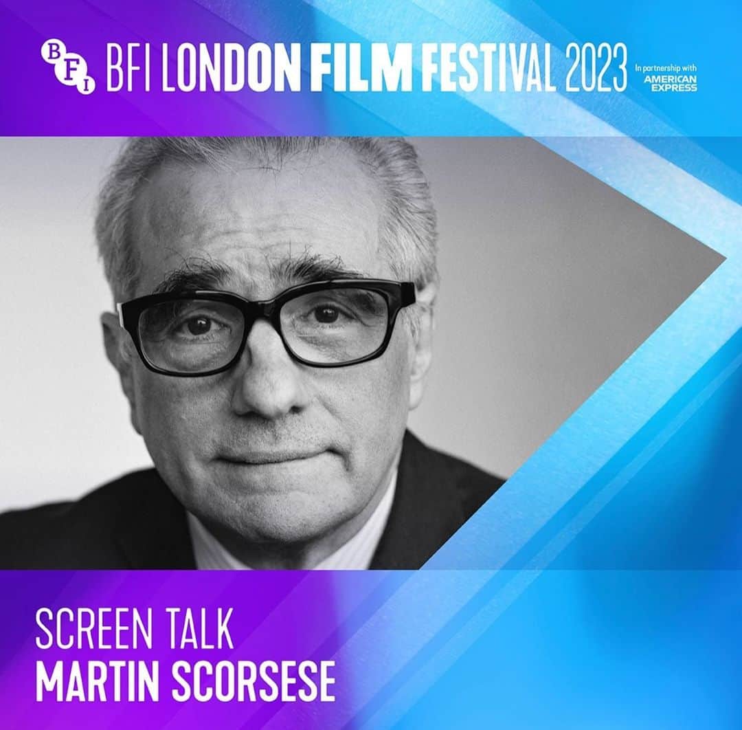 のインスタグラム：「Yes. I am moderating this ‘Screen Talk’ at #lff2023 with one @martinscorsese_ on Saturday.  Yes. Interviewing him in front of a full Royal Festival Hall is not a little daunting.  Yes. Talking about his entire career in an hour is nigh on impossible, when I could ask him questions about only ‘After Hours’ for a full 60 minutes.  No. I promise I won’t do that… Even if you dare me!  I am, of course, very excited to have been asked by Mr Scorsese and the LFF to chat about his work and his new masterpiece ‘Killers Of The Flower Moon’. If you managed to get a ticket, I’ll see you there.」