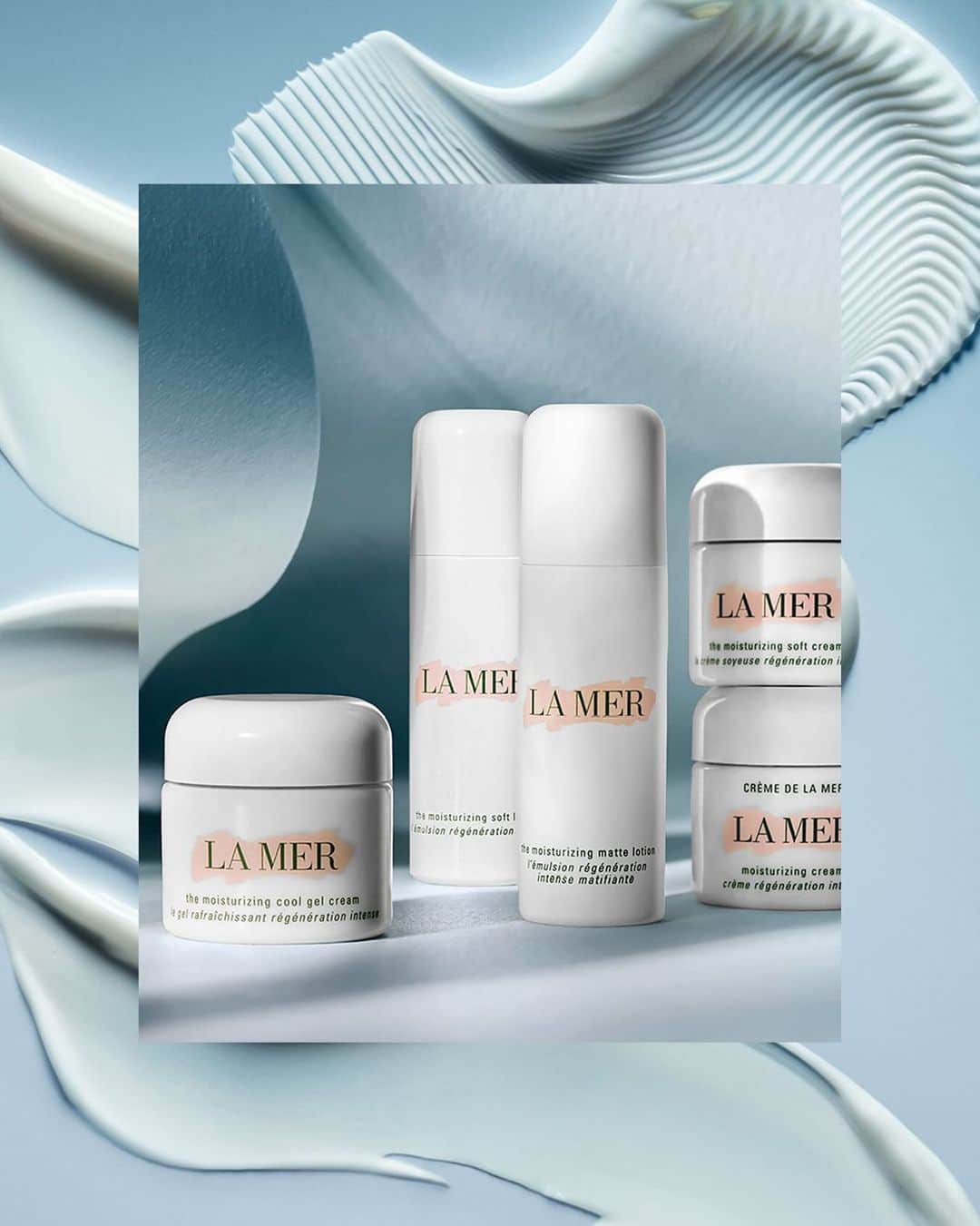 のインスタグラム：「Everyone has a type. What’s yours? 5 Miracle Broth™-infused textures for every mood, moment and skin type.  CRÈME DE LA MER Our ultra-rich, rejuvenating icon, ideal for drier skin  THE MOISTURIZING SOFT CREAM Plush, supple and ultra-soft, ideal for combination / dry skin  THE MOISTURIZING SOFT LOTION Fluid and lightweight, ideal for combination skin  THE MOISTURIZING COOL GEL CREAM Refreshing and featherweight, ideal for combination / oilier skin  THE MOISTURIZING MATTE LOTION More mattifying and ultra-lightweight, ideal for oilier skin  Discover your moisture match at LaMer.com. #LaMer #LaMerSkincare #MiracleBroth #CremedelaMer #LaMerSoftCream #LaMerSoftLotion #LaMerCoolGelCream #LaMerMatteLotion」