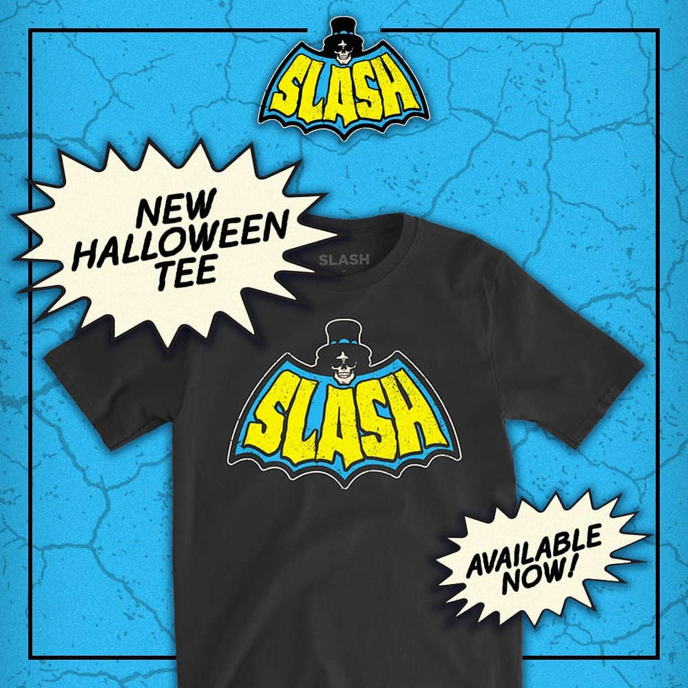 スラッシュさんのインスタグラム写真 - (スラッシュInstagram)「Shop New Slash Halloween Tee 🎃 #slashnews」10月3日 1時06分 - slash