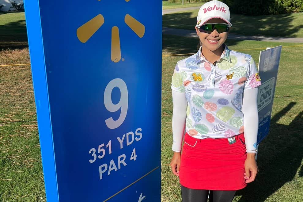 ポーナノン・ファトラムさんのインスタグラム写真 - (ポーナノン・ファトラムInstagram)「Top 10 ☑️ @Walmart NW Arkansas championship🫶 Thank you so much for all the sponsors, volunteers and fans💖💫  I will keep doing my best💕✌️😃 #Singha  #Volvik  #Bangchak  #Baldo  #ThaiTakasago  #SINO  #Tiplife  #LMV」10月3日 1時09分 - waen_pornanong