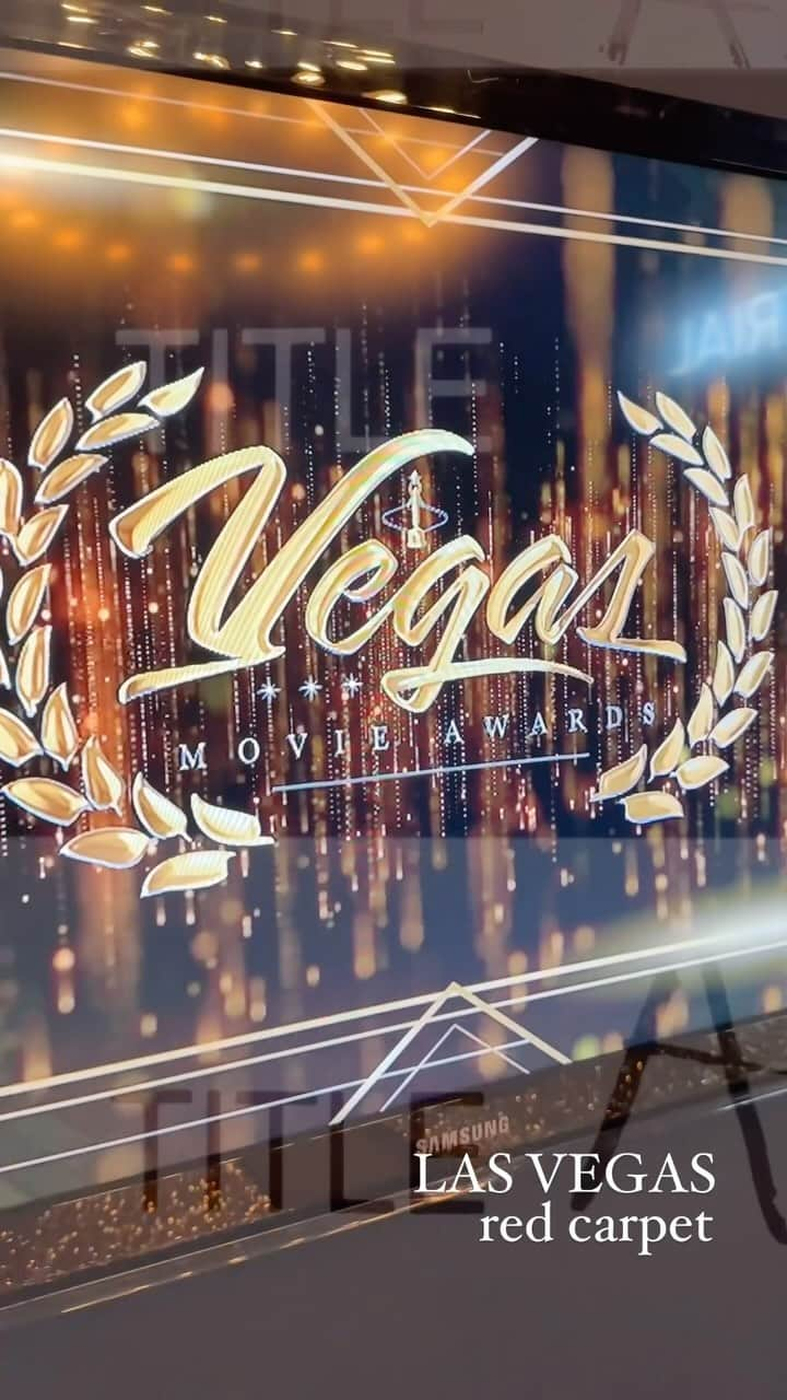 デイヴィッド・ギャレットのインスタグラム：「Las Vegas red carpet - Nominated SPACE TABLE SYMPHONY  best music video of the year」