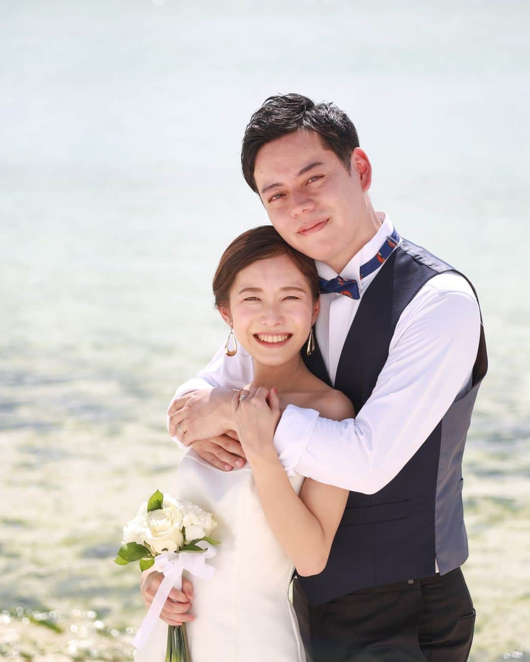 Watabe Weddingさんのインスタグラム写真 - (Watabe WeddingInstagram)「Smile bring happiness 💖  Chapel : Blue Aster Photo : J&K PHOTOGTAPHY Hair & Make up : Honoka  #guam #wedding #weddingphotography #resortwedding #instapic #instagram #watabewedding #guamwedding #nofilter #picoftheday #love #2023 #2023bride #blueaster #2023夏婚 #ワタベウェディング #グアムウェディング #リゾートウェディング #海外挙式 #ウェディングアイテム #ウエディング #ウエディングドレス #プレ花嫁準備 #ウェディングヘア #おしゃれ花嫁 #ブルーアステール」10月3日 11時12分 - watabeguam