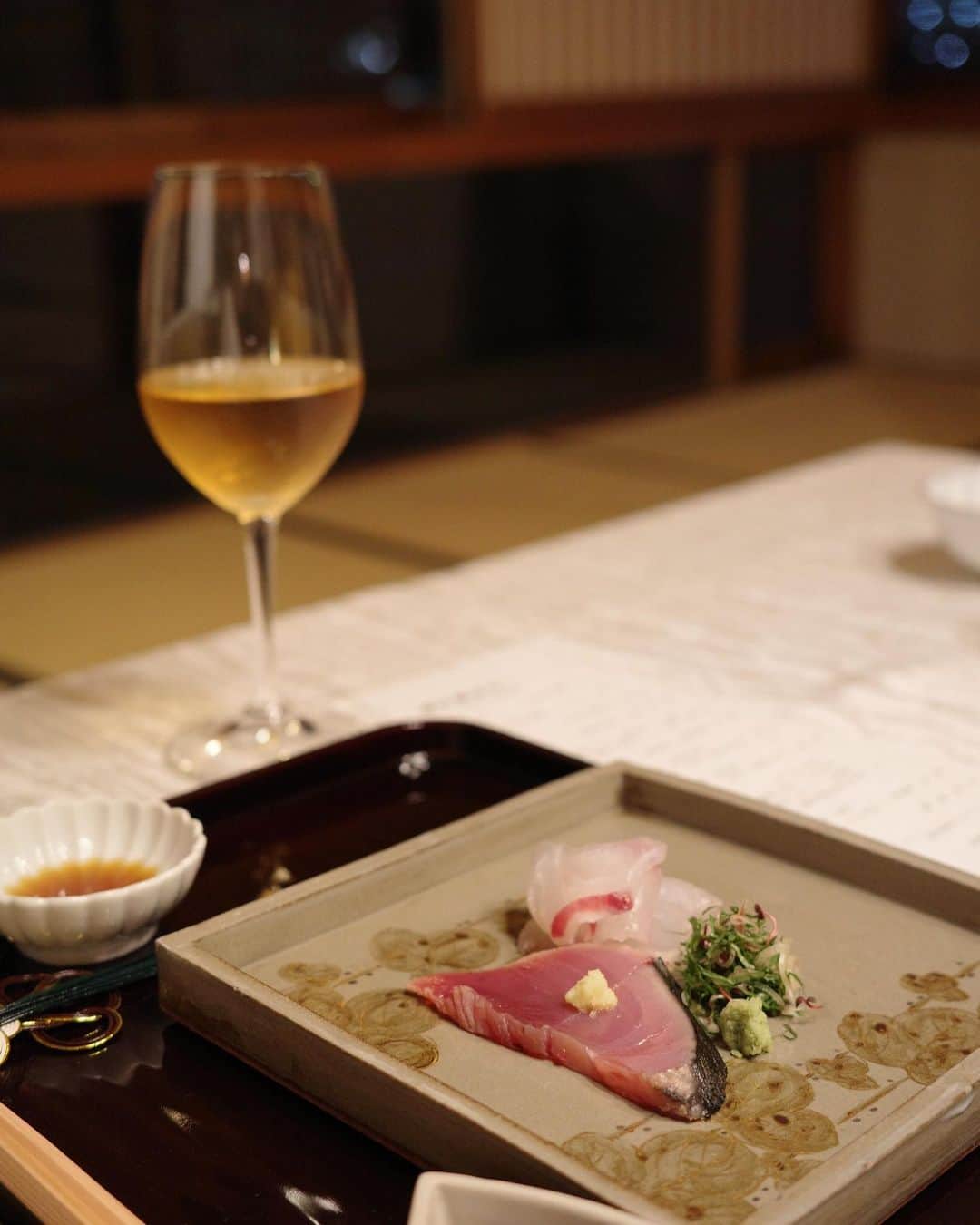 きたかぜあすかのインスタグラム：「⠀ ⠀ ⠀  お宮参り後のお食事会✨  お料理も空間も素敵で まったりとした時間を過ごせました。  ⠀ ⠀ ⠀ #下鴨茶寮  #京都ディナー」