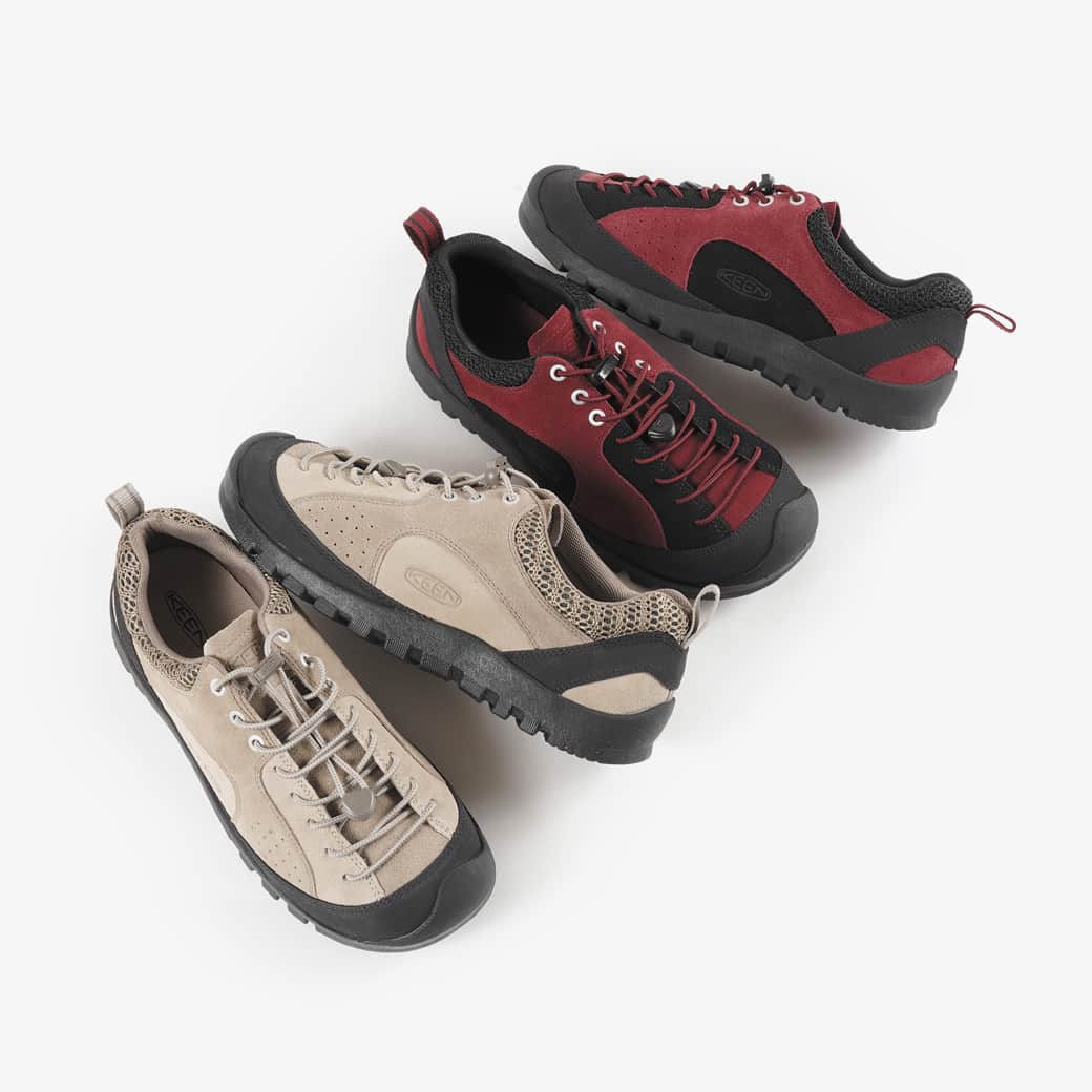 KICKS LAB. [ Tokyo/Japan ]のインスタグラム：「KEEN l "JASPER ROCKS SP Hiking Patrol" Cuban Beige l "JASPER ROCKS SP Hiking Patrol" Phantasmal Red l Available in Store and Online Store. #KICKSLAB #キックスラボ」