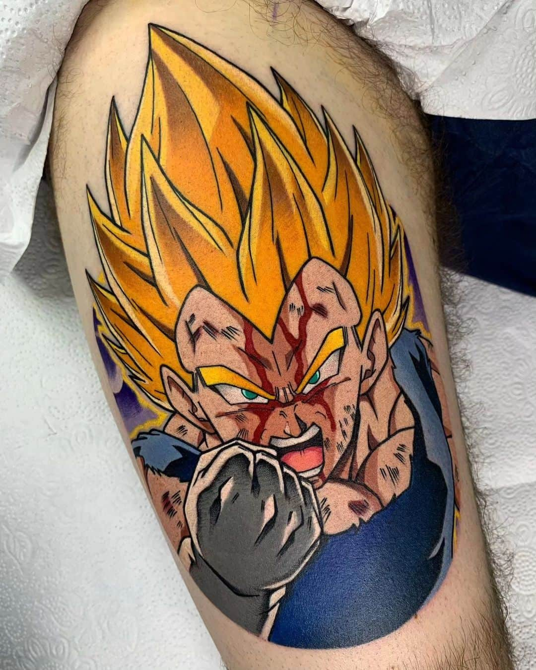 鳥山明（ファンアカウント）さんのインスタグラム写真 - (鳥山明（ファンアカウント）Instagram)「Follow @negativetatt00 and check out his incredible #artwork of #DragonballTattoos . Which #Tattoo is your favorite? #鳥山明   #ドラゴンボール  #ドラゴンボールZ  #ドラゴンボール超 #ドラゴンクエスト  #クロノトリガー #悟空 #ベジータ  #アニメ  #マンガ  #日本 #AkiraToriyama  #バードスタジオ #集英社 #Dbz #Dbs #Dragonball #Dragonballz #Goku #Vegeta #dragonballsuper #Broly #Trunks #dragonballtattoo #Gohan」10月3日 3時33分 - akira.toriyama