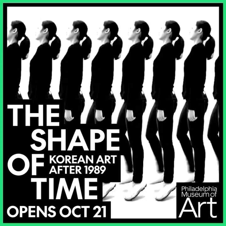 のインスタグラム：「28 contemporary Korean artists. First major U.S. showing. Come explore “The Shape of Time: Korean Art after 1989”. Opens Oct 21.  Learn more at the link in bio.  #koreanartists #koreanart #philamuseum #visitphilly」