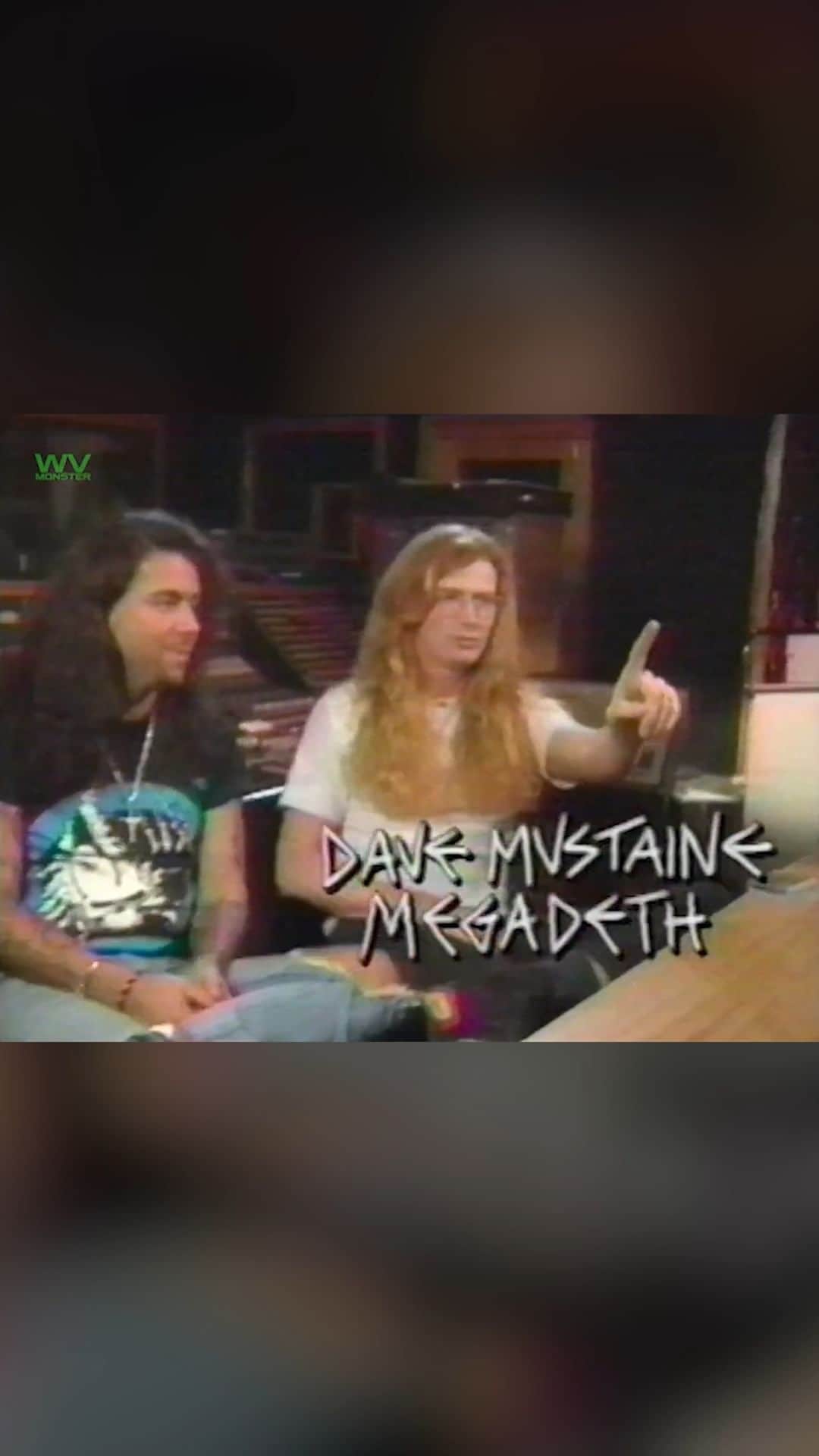 Megadethのインスタグラム：「The world’s first taste of “Countdown to Extinction” was a clip from, “This Was My Life” on @mtv’s Headbangers Ball in 1992. #headbangersball #mtv #megadethmonday」