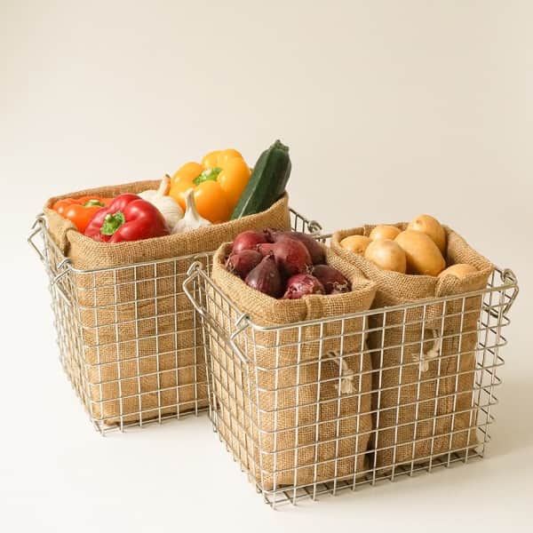 MUJI USAのインスタグラム：「A durable and timeless storage fave ⭐️  Shop MUJI Stainless Steel Wire Baskets in stores and online.  #MUJI #MUJIUSA」