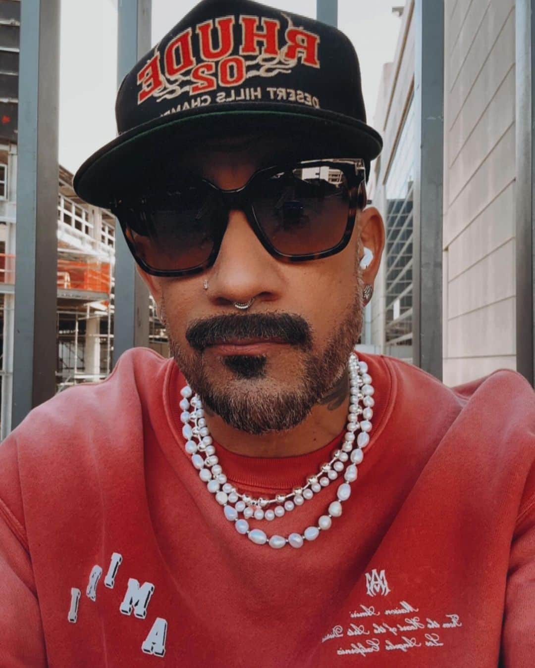 A.J.のインスタグラム：「Ok back at the airport yet again for the last time for a month or less 😳off to Abu Dhabi with the @nba this is gonna be a kick ass trip. Nice short 16 hour flight but let’s face it that’s chump change for me (not quite!). Up up and away soon. Let’s go!!!」