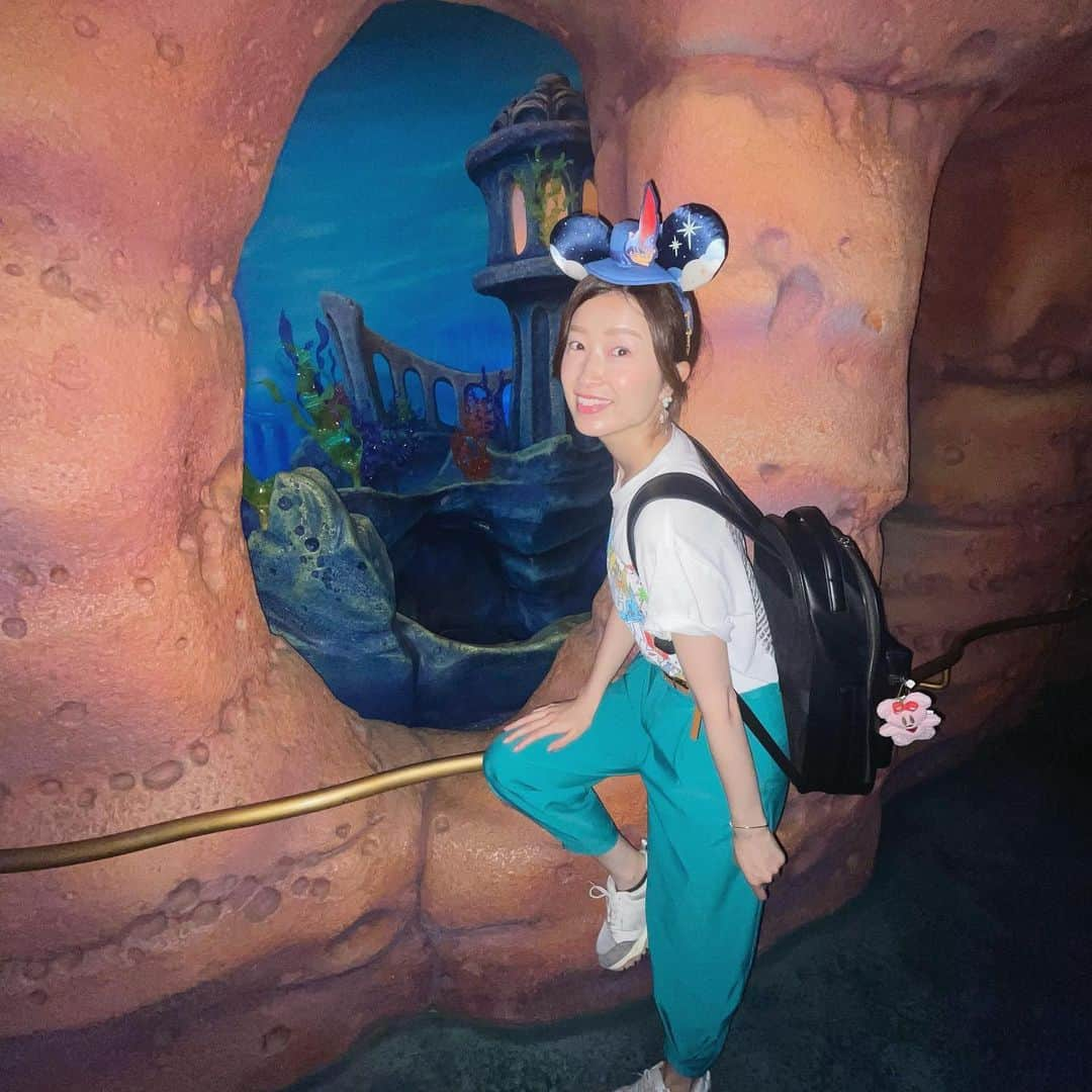 木谷有里のインスタグラム：「Tokyo Disney Sea🪼 久しぶりのディズニー✨ やはり夢の国であった୨♡୧  #ディズニーシー　#disney #disneysea」